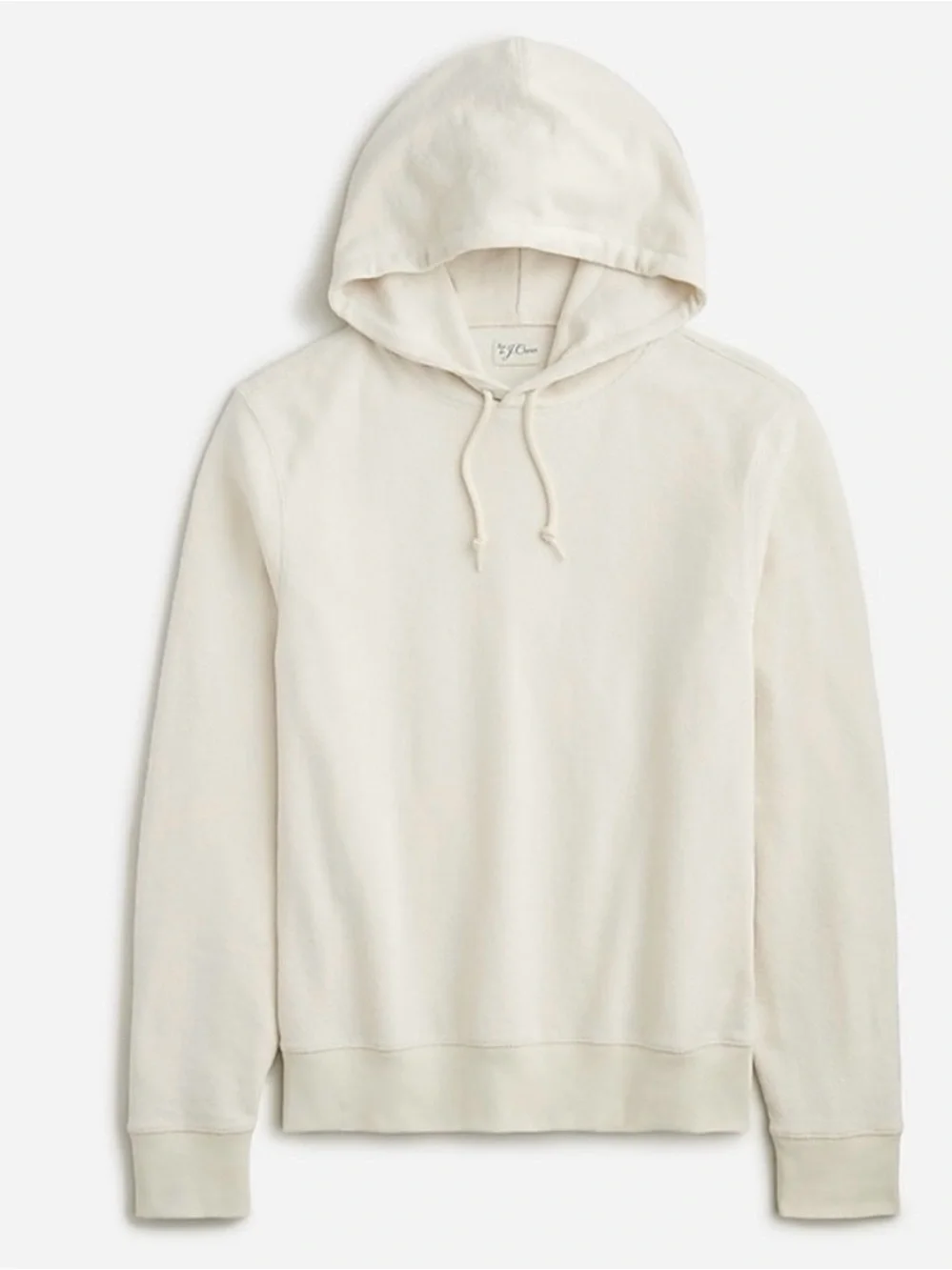 J. Crew Textured hooded sweater-tee in Bone Size M BZ311